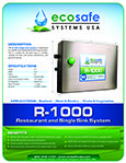 EcoSafe Systems USA product flyer